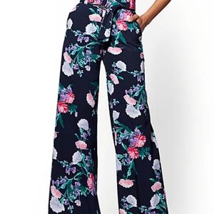 NYCO Floral Palazzo Pants